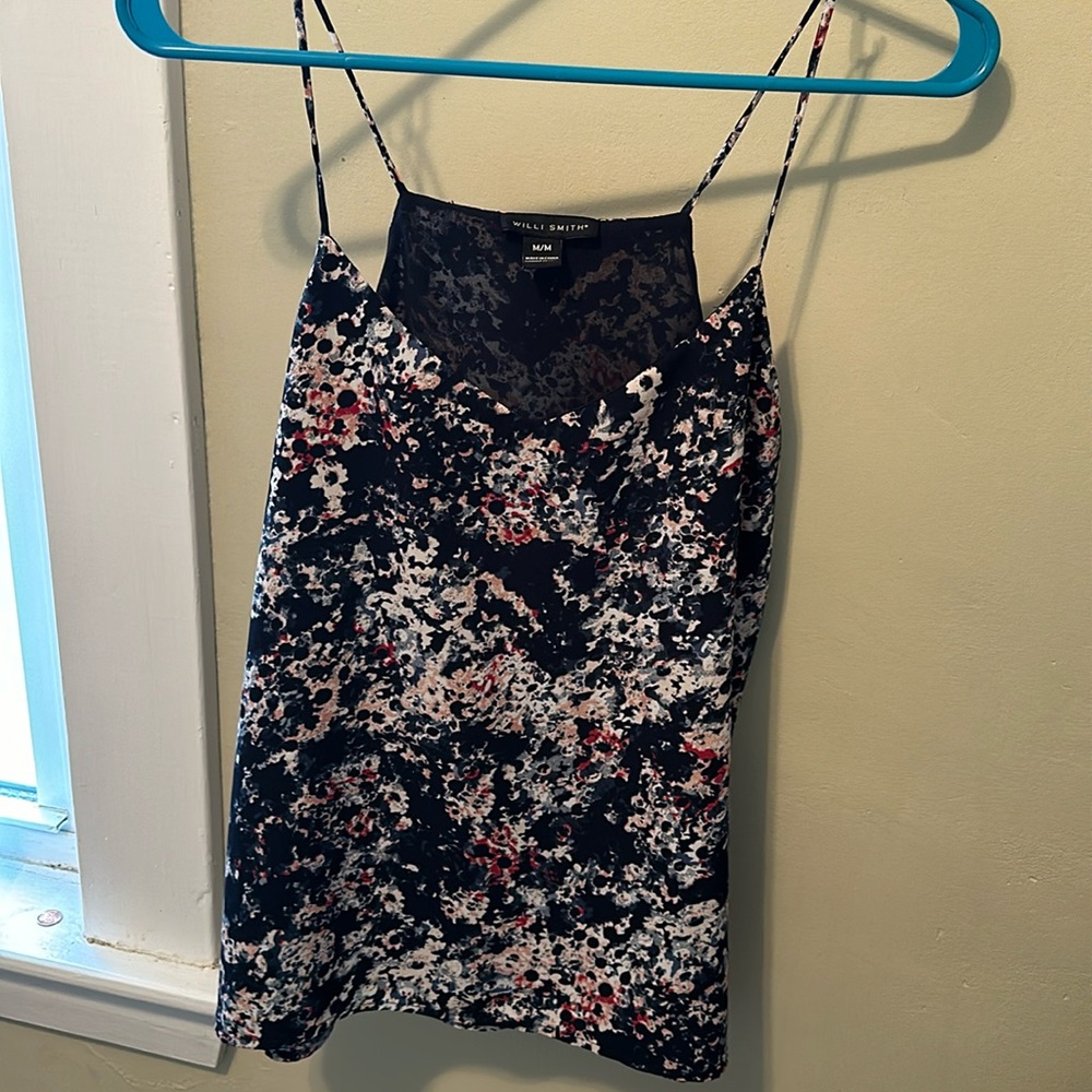 Willi Smith size medium floral tank